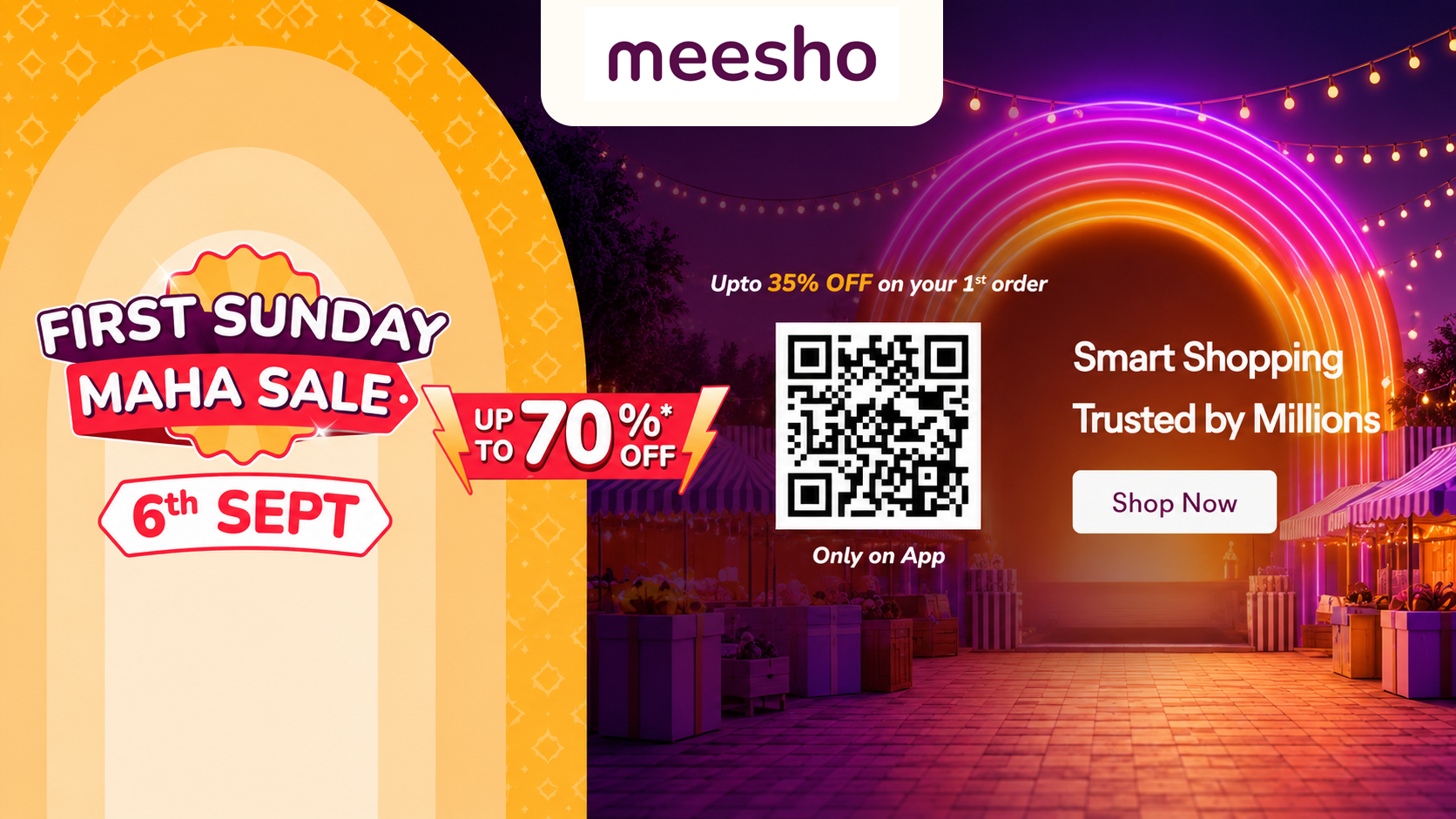 Meesho First Sunday Maha Sale, Meesho Sale