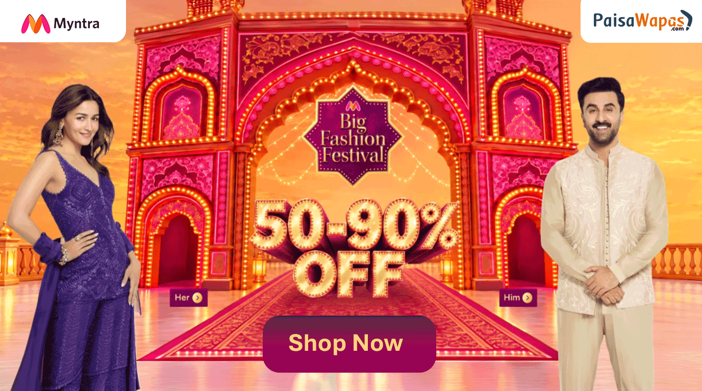 Myntra Big Fashion Festival sale