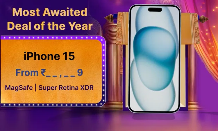 Big Billion Day Offers on iPhone 15 and iPhone 15 Plus
