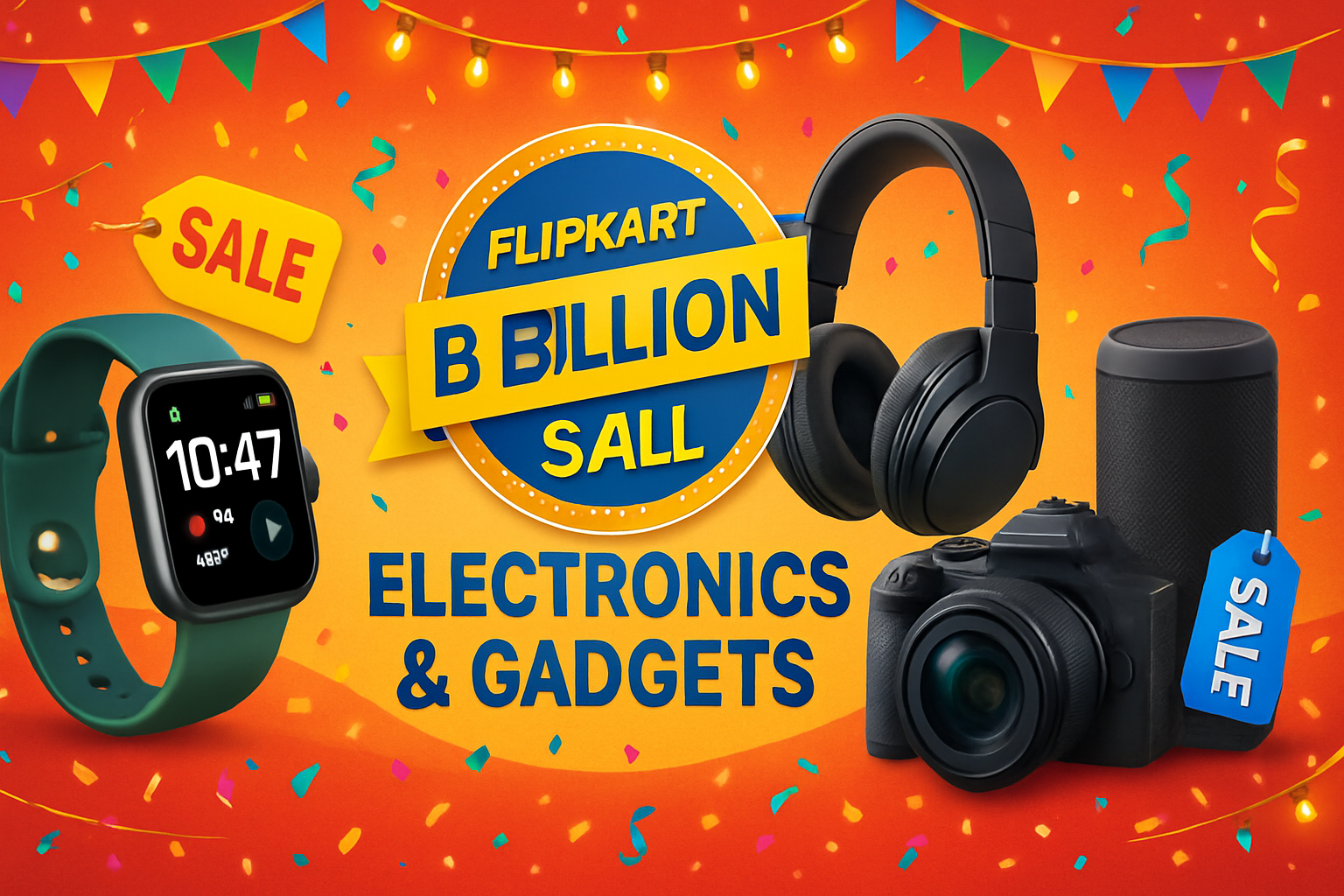 Big Billion Sale Electronics & Gadgets