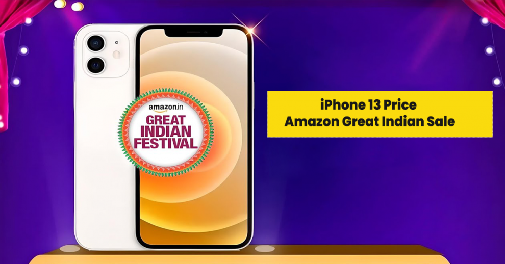 iPhone 13 Price Amazon Great Indian Sale