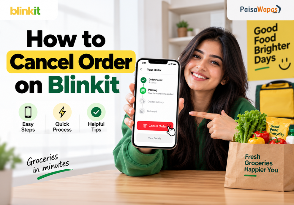 How to Cancel Order on Blinkit