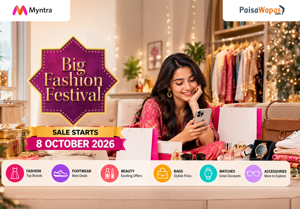 Myntra Big Fashion Festival Sale