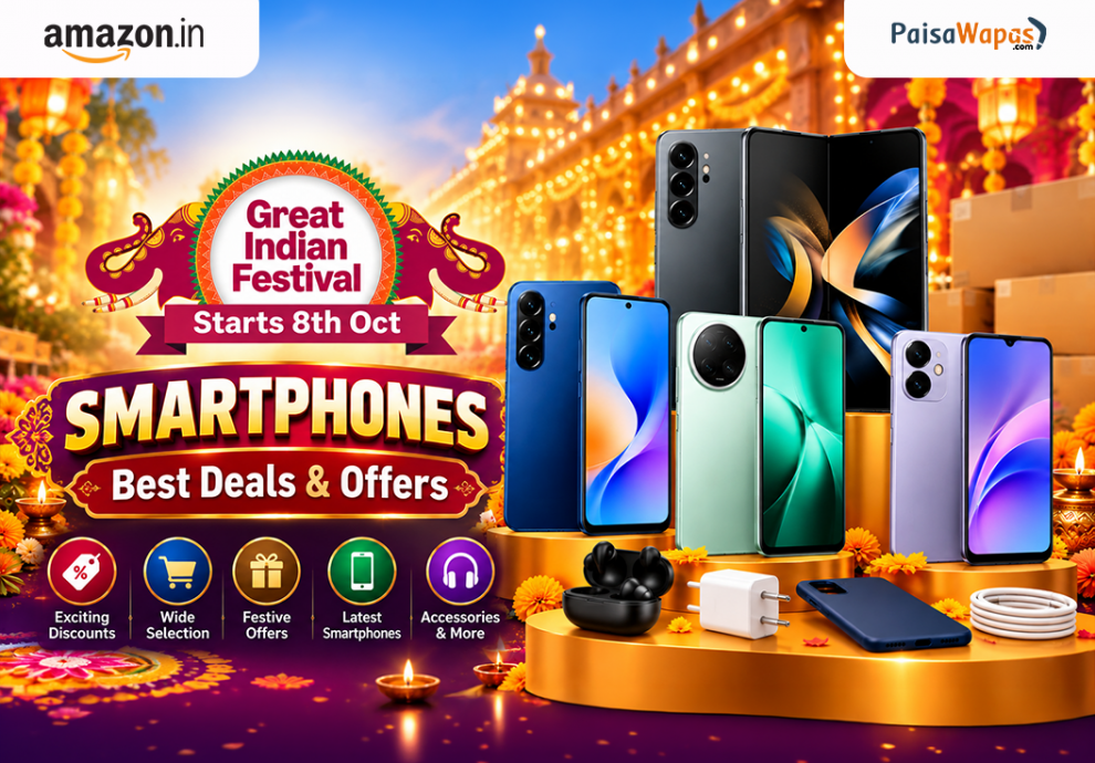 Best Smartphone Deals on Amazon Great Indian Festival