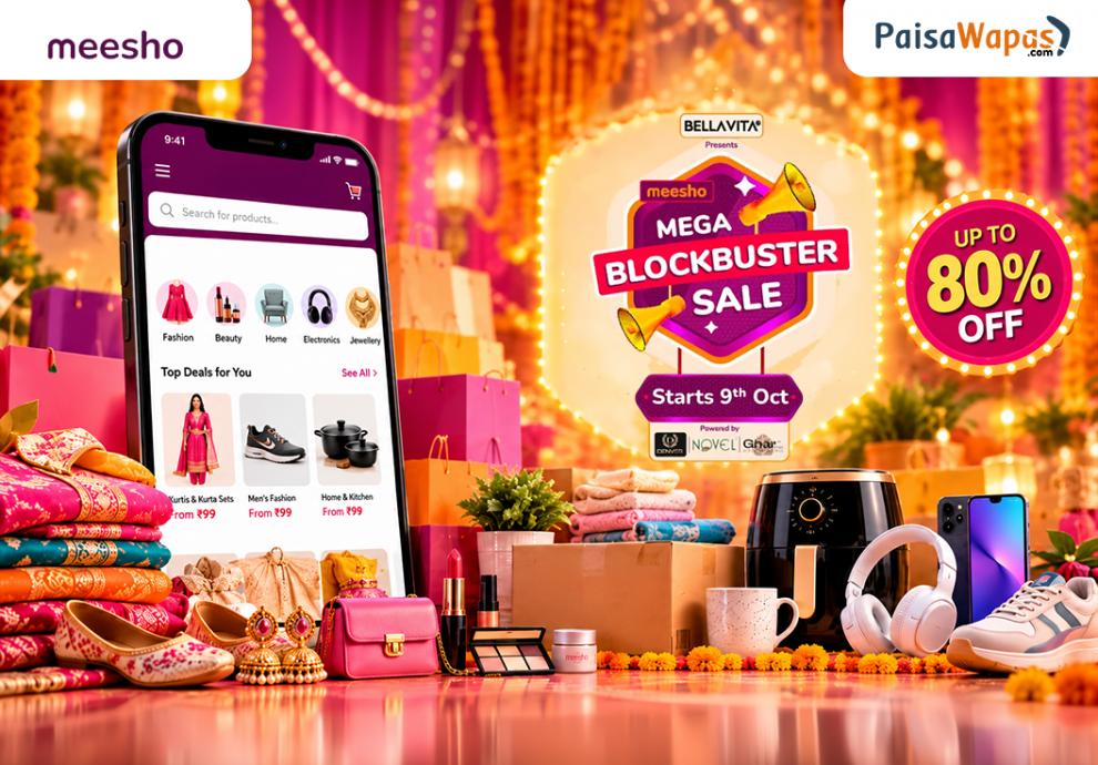 Meesho Mega Blockbuster Sale