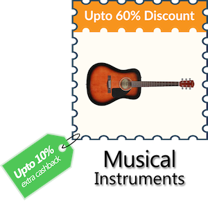 Back to college offer on music instruments