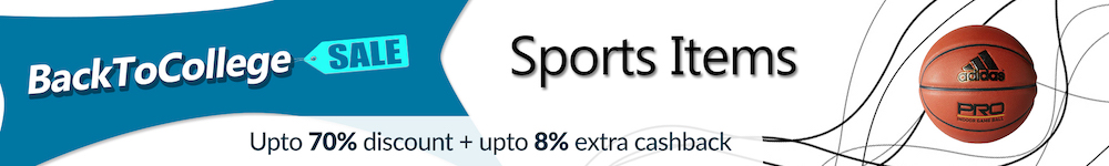 Back To College Offers & Deals on Sport Item & Accessories