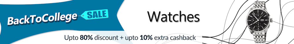 Back To College Offers & Deals on Watches